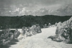 Pinnacles on Ocean Island